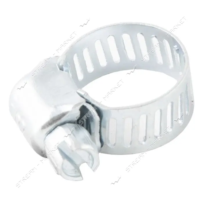 Хомут червячный оцинкованный Master-Tool 20-1902 American type 8мм d12-20мм 50шт                    