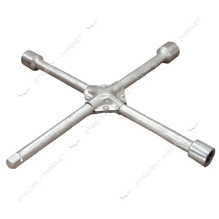 Ключ балонный Mastertool 73-0314 крестовый усиленный 17х19х21х22 350х14мм                           