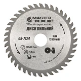 Диск пильный по дереву MasterTool 08-7124 125х22.2х40Т                                              