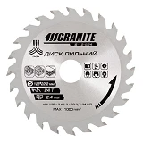 Диск пильный по дереву Granite 5-12-524 125х22.2х24Т                                                