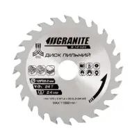 Диск пильный по дереву Granite 5-12-540 125х22.2х40Т                                                