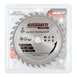 Диск пильный по дереву Granite 5-18-030 180х22.2х30Т адаптер 22.2-20                                