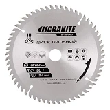 Диск пильный по дереву Granite 5-18-060 180х22.2х60Т адаптер 22.2-20                                