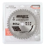Диск пильный по дереву Granite 5-18-540 185х20х40Т адаптер 20-16                                    