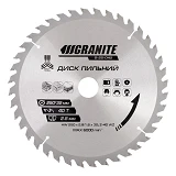 Диск пильный по дереву Granite 5-25-040 250х32х40Т адаптер 32-30 и 32-25.4                          