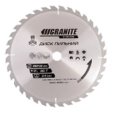Диск пильный по дереву Granite 5-35-036 350х32х36Т адаптер 32-30 и 32-25.4                          