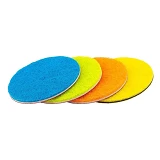 Круг шлифовальный MasterTool 08-2500 на липучке 240 320 600 1000 Scotch Brite 100мм 4шт