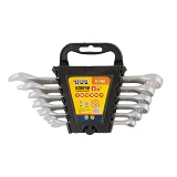 Ключи рожково-накидные Mastertool 70-2115 набор 6-19 22 15шт