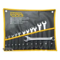 Ключі ріжково-накидні Mastertool 72-0115 набір 6-19 22 Prof 15шт                                    