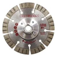 Диск алмазний турбо-сегмент з гайкою Kinglion 125х22.2х1.3мм                                        