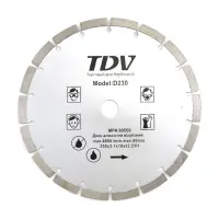 Диск алмазний Segment TDV 230x3.1x10мм                                                              