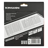 Диск алмазный турбо-сегмент с гайкой Kinglion 180x22.2х1.3мм