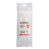 Кабельная стяжка INTERTOOL TC-2515 защелкивающаяся нейлоновая 2.5x150мм 100шт белый