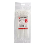 Кабельная стяжка INTERTOOL TC-3615 защелкивающаяся нейлоновая 3.6x150мм 100ш белый                  
