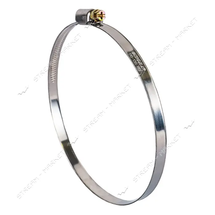 Хомут червячный нержавеющий Sigma 2510191 9мм d110-130мм 10шт
