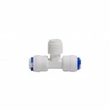 Тройник 1/4"QC-1/4"НР-1/4"QC QC- 6044                                                               