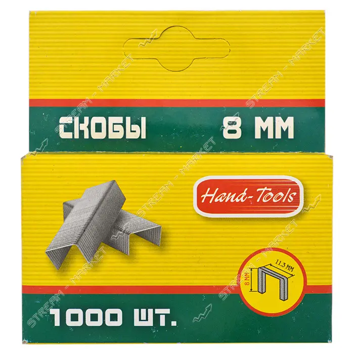 Скоба Hand-Tools 8мм 1000шт                                                                         