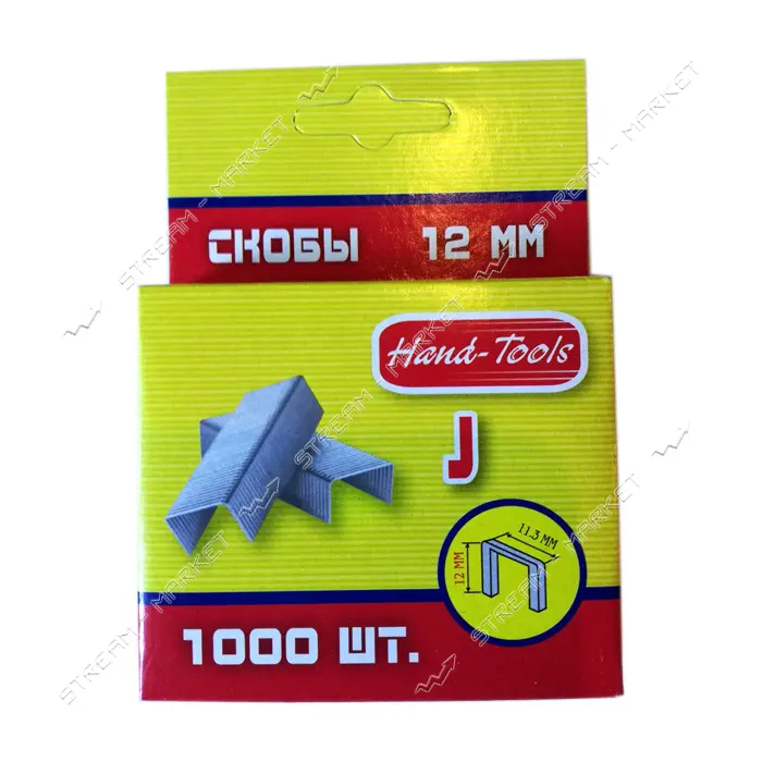 Скоба Hand-Tools 12мм каленная 1000шт                                                               