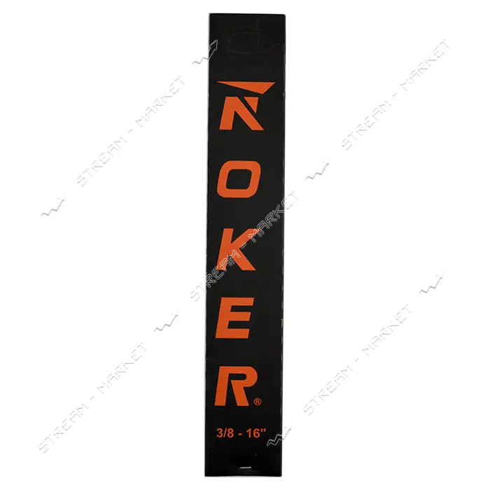 Шина для бензопилы 40см 16" 57звеньев шаг 3/8 Noker 1.3мм
