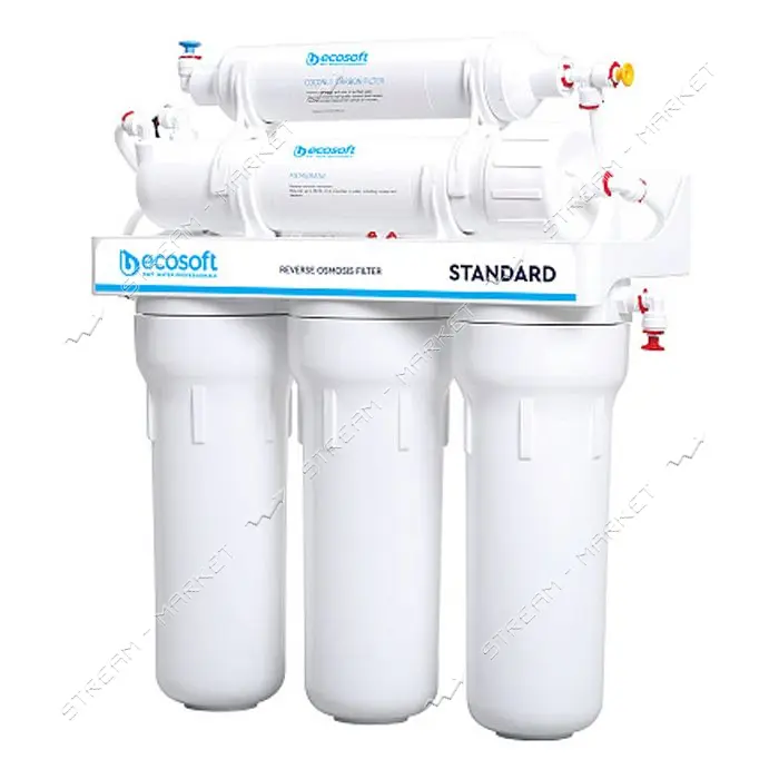 Система обратного осмоса пятиступенчатая Ecosoft Standard MO550ECOSTD под мойку под заказ