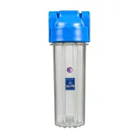 Фильтр магистральный AQUAFILTER FHPR34-HP1 10" прозрачный натрубный 3/4"