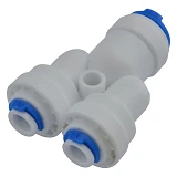 Тройник Y-образный двухходовой делитель потока 3/8"QC-1/4"QC-1/4QC DCC-017C