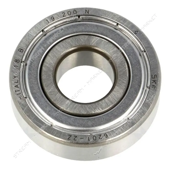 Подшипник SKF шариковый радиальный 6201-ZZ 12х32х10                                                 