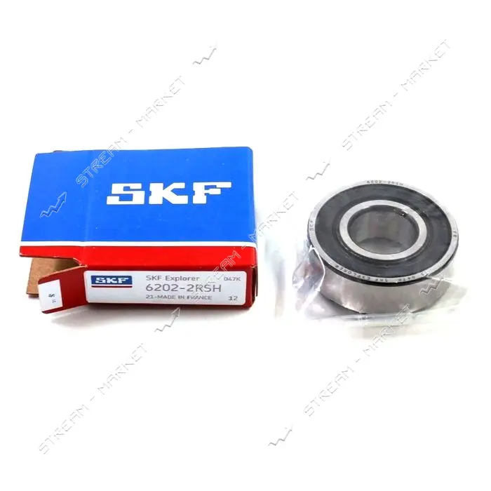 Подшипник SKF шариковый радиальный 6202-ZZ 15х35х11