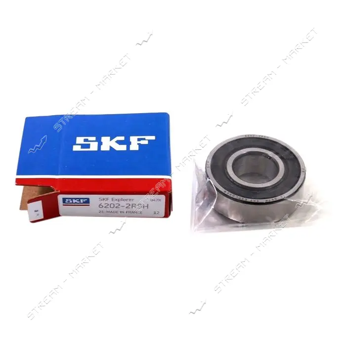 Подшипник SKF шариковый радиальный 6202-2RS 15x35x11                                                