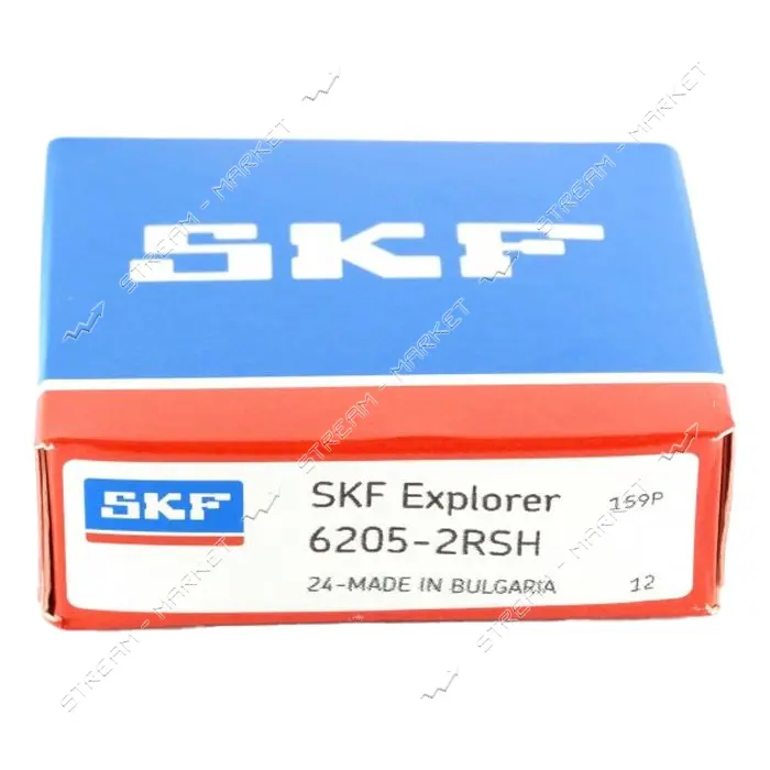 Подшипник шариковый SKF радиальный 6205-2RS 25х52х15                                                