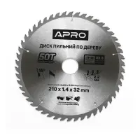 Диск пильний по дереву Apro 830193 210х32х50Т                                                       