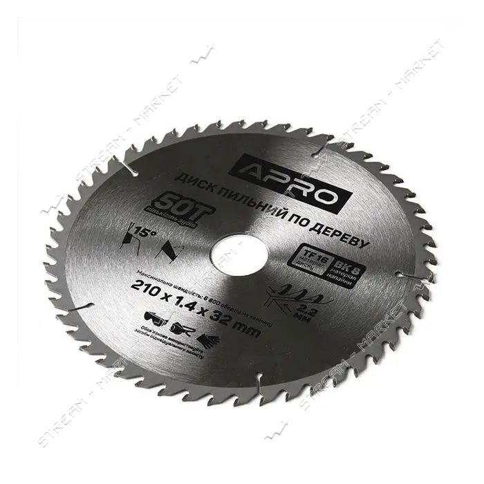 Диск пильный по дереву Apro 830193 210х32х50Т