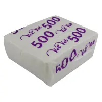 Салфетки столовые Velvet однослойные белые 20x22см 500шт                                            