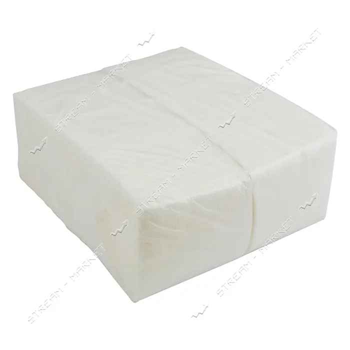 Салфетки столовые однослойные белые 20x22см 270шт
