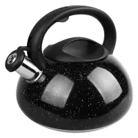 Чайник со свистком Maestro MR-1316-BLACK 3л для всех типов поверхностей                             