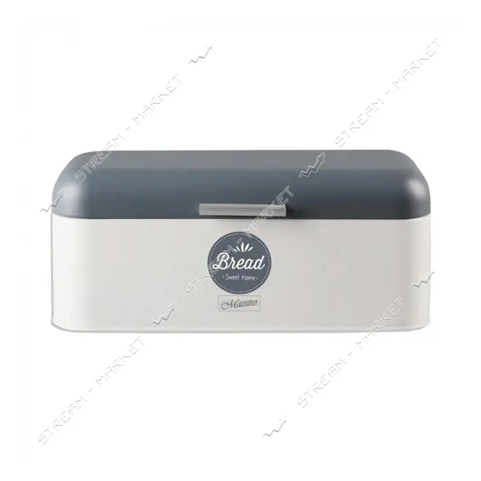 Хлебница Maestro MR-1772 42х24.8х16.5cм корпус металлический белая                                  