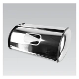 Хлебница Maestro MR-1675 44х27х18см корпус нержавеющая сталь серая