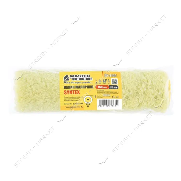 Минивалик Mastertool 92-4105 Синтекс Миди d6мм 30x150x11мм                                          