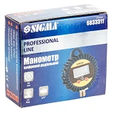 Манометр цифровой Sigma 6833311 d62мм 12бар G1/4 радиальный Profi                                   