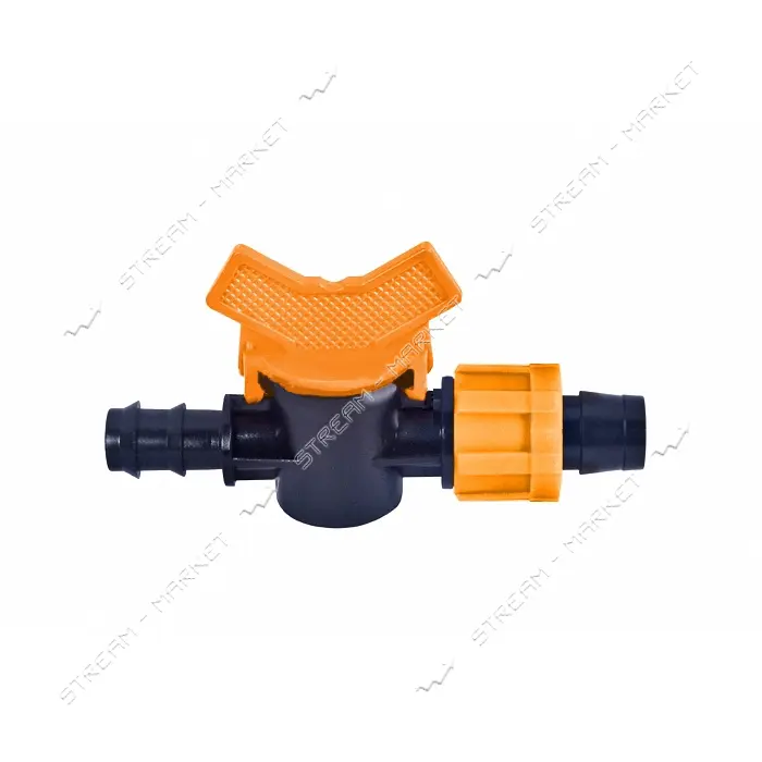 Кран редукционный Aquapulse AD 6201 для капельной ленты и трубка Dn 16x17                           