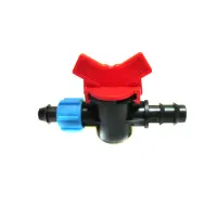 Кран стартовый Aquapulse AD 6504 с поджимом для капельной ленты Dn 17                               