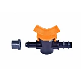 Кран Aquapulse AD 6106 с отводом и резиновым кольцом Dn 16                                          