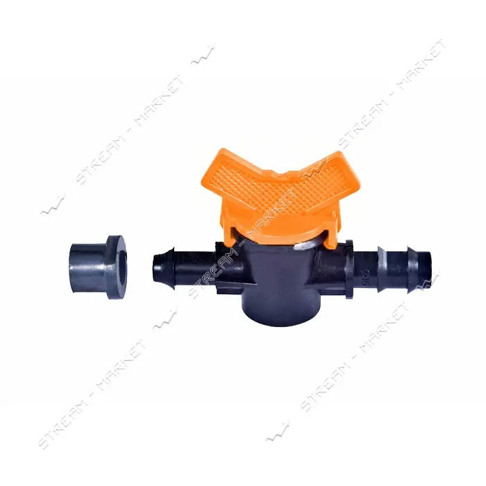 Кран Aquapulse AD 6106 с отводом и резиновым кольцом Dn 16                                          