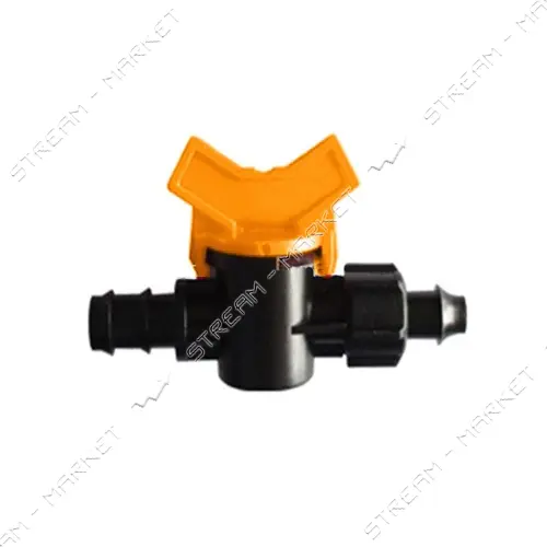 Кран Aquapulse AD 6107 с зажимом и отводом Dn 16