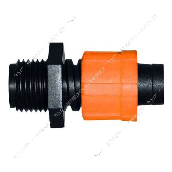 Адаптер старт-коннектор Aquapulse AD 5107 с наружной резьбой 1/2" Dn17                              