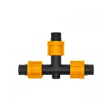 Тройник Aquapulse AD 5116 для капельной ленты Dn 17