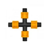 Переходник Aquapulse AD 5130 для капельной ленты на 4 выхода Dn 17                                  