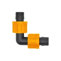 Кутове з'єднання Aquapulse AD 5128 для крапельної стрічки Dn 17                                     