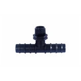 Тройник Aquapulse AD 7211 для капельной трубки Dn16 с наружной резьбой 1/2"