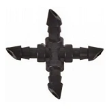 Соединение Aquapulse AD 7204 крестовое 1/4" для капельной трубки                                    